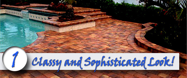 Bricks Around Your Swimming Pool Look Classy and Sophisticated