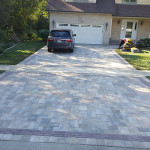 brick paving driveway lake forest