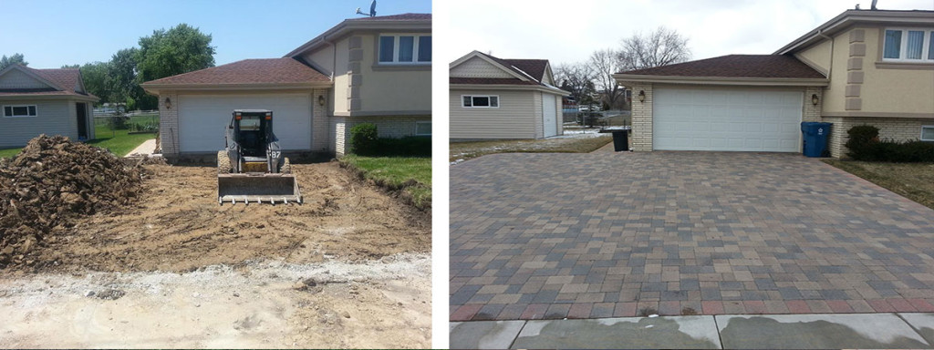 driveway brick paving