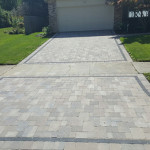 brick paving driveway in glenview illinois