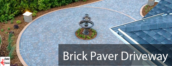 brick paver driveway