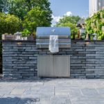 Beautiful Outdoor Patio with Grill and Fireplace