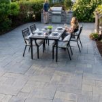 Beautiful Outdoor Patio with Grill and Fireplace