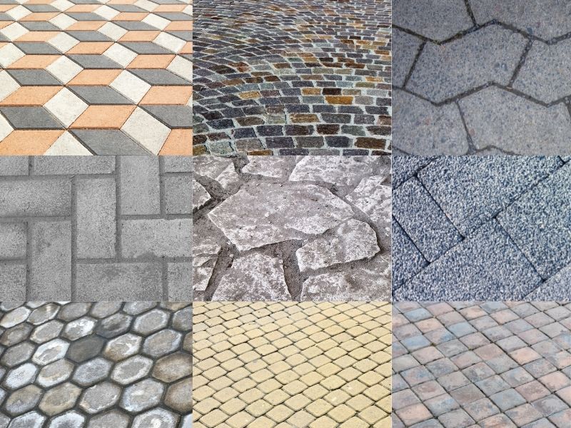 shapes for paving