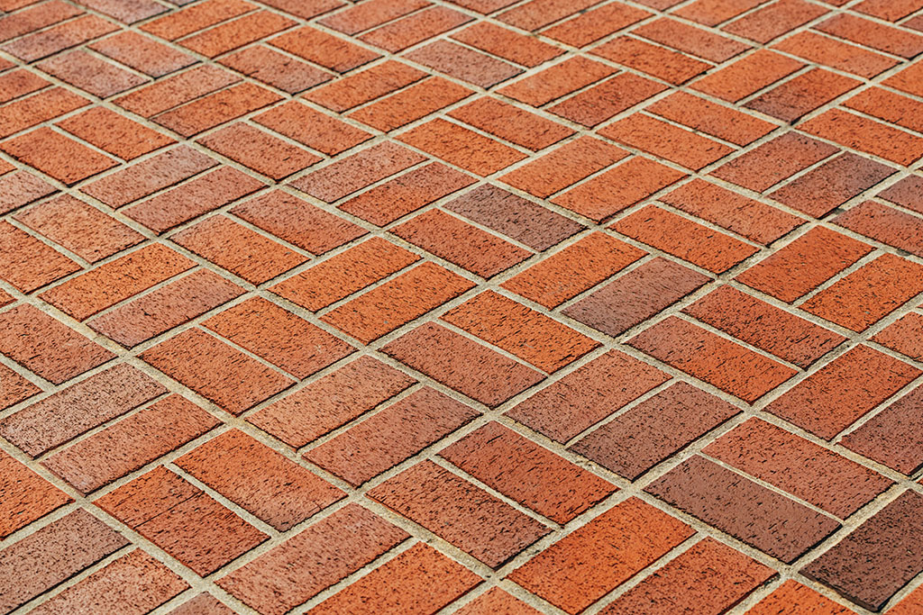 basketweave brick patterns patio