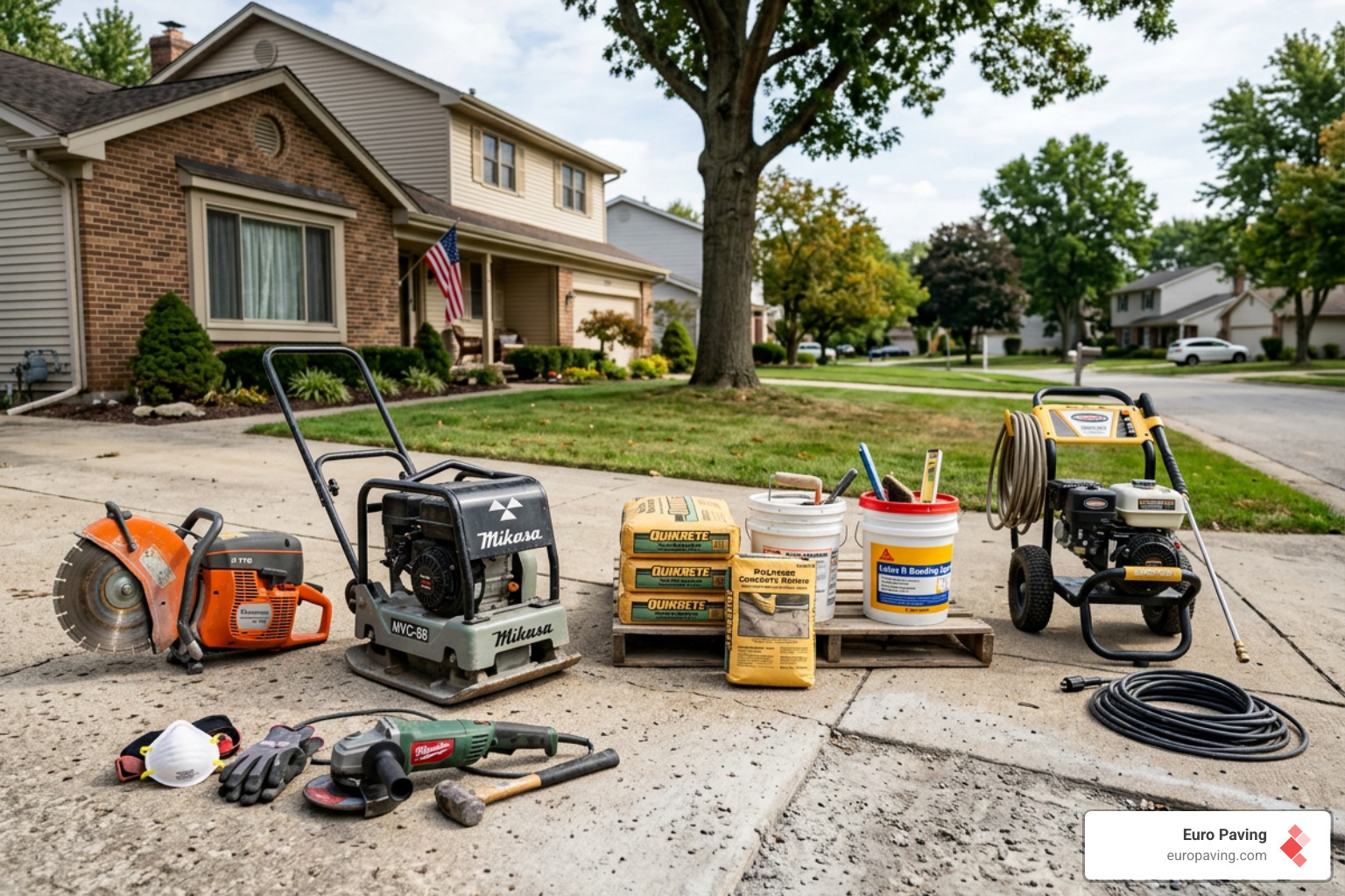 professional masonry tools and high-quality concrete repair materials - repairing concrete driveway potholes professional masonry tools and high-quality concrete repair materials - repairing concrete driveway potholes