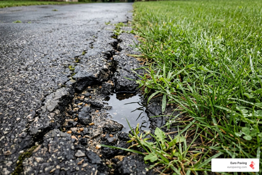 fix asphalt driveway edge
