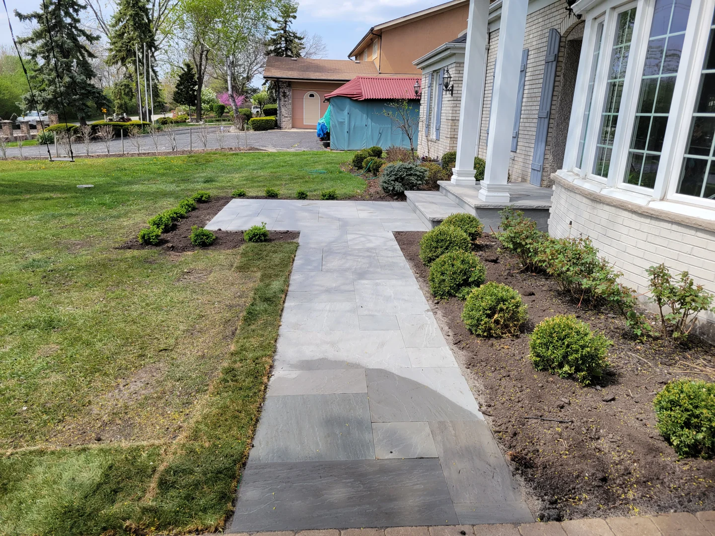 inexpensive walkway pavers
