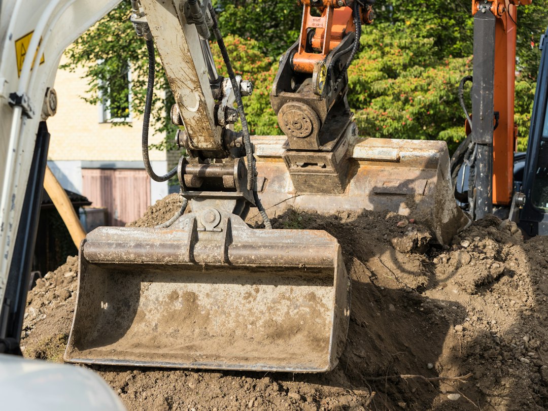 Professional excavation and base preparation for a long-lasting stone patio Professional excavation and base preparation for a long-lasting stone patio