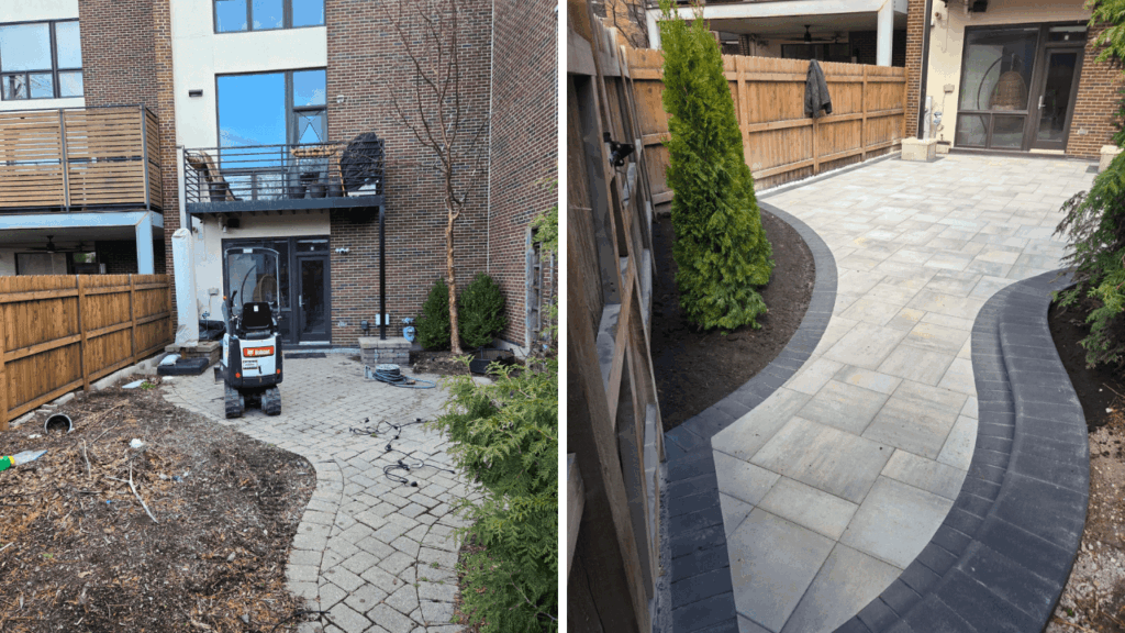 Professional brick patio renovation by Euro Paving in Chicago