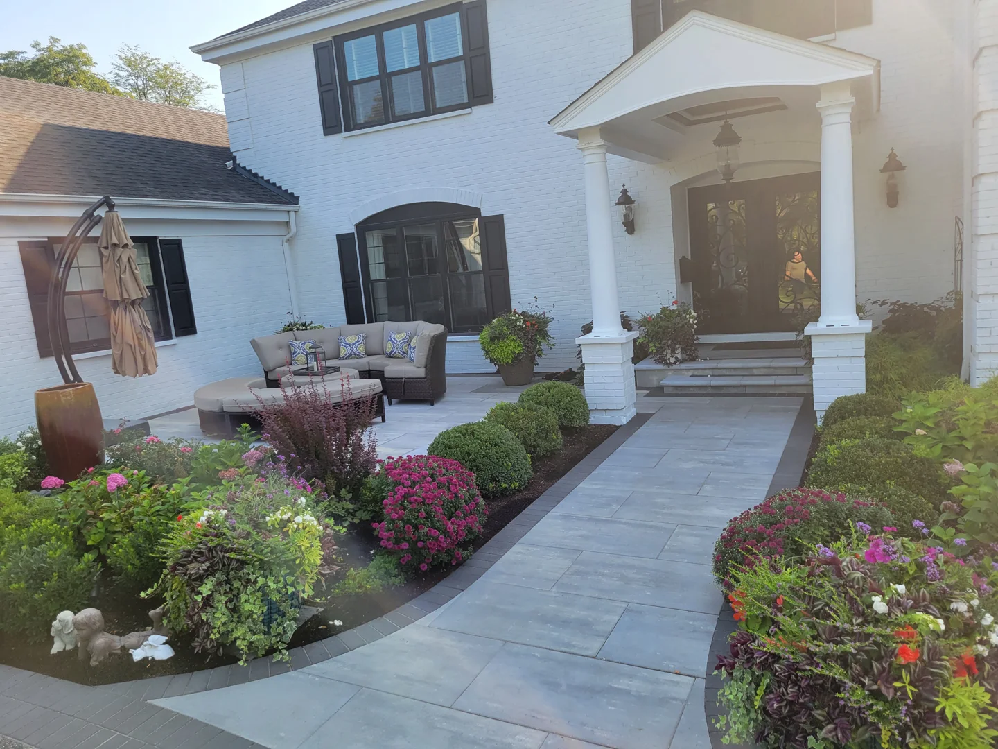 landscape brick border ideas