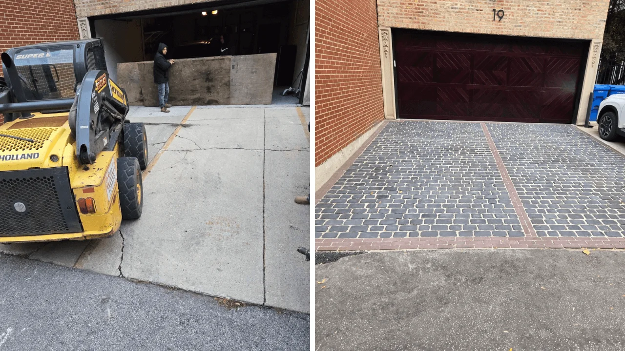 fixing small cracks in concrete driveway