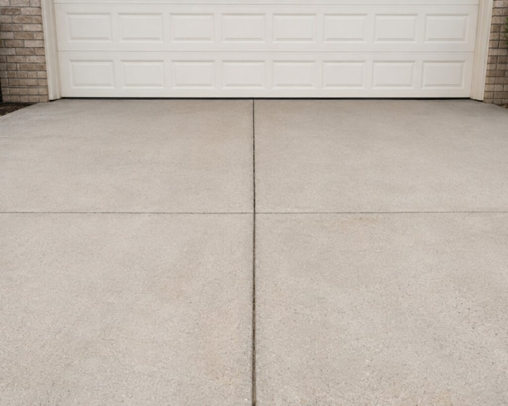 repair small cracks in concrete driveway