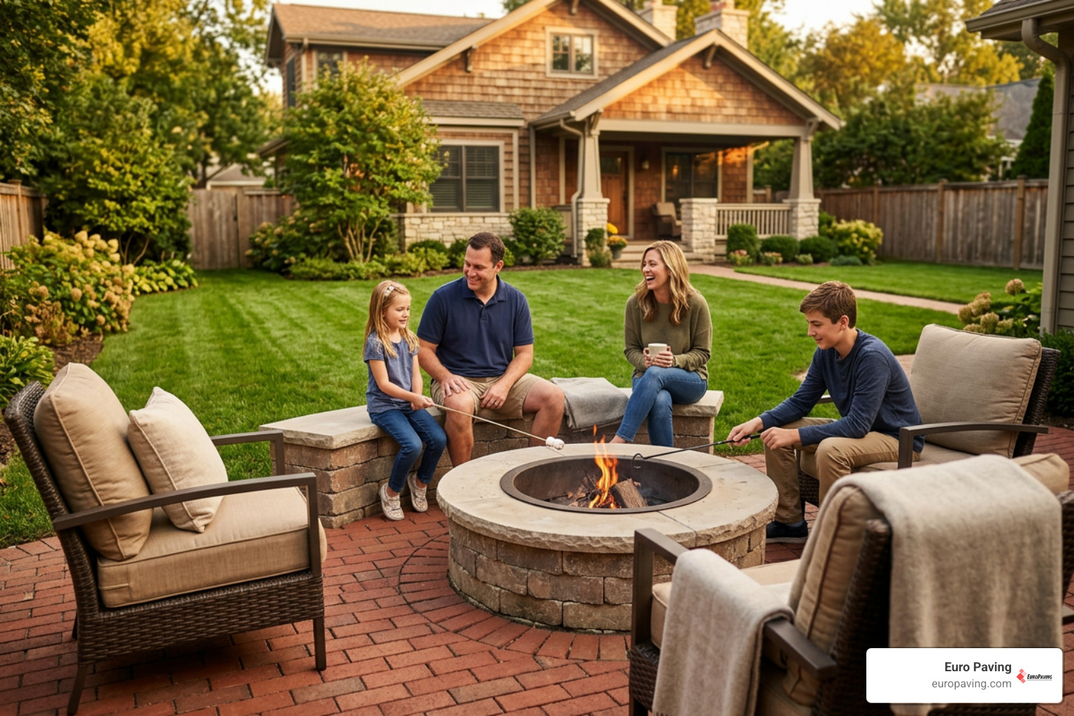 red brick patio ideas