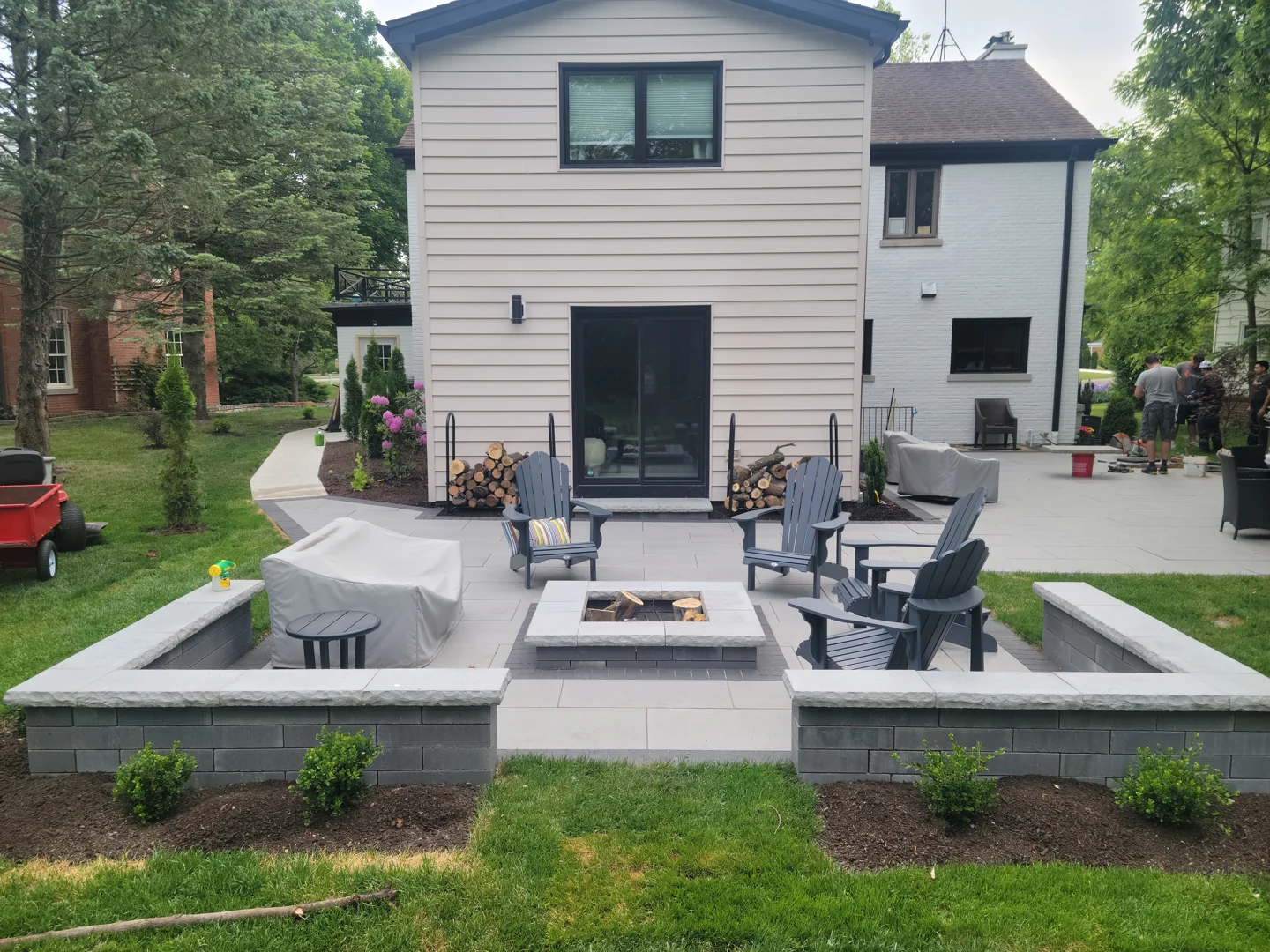 brick deck ideas