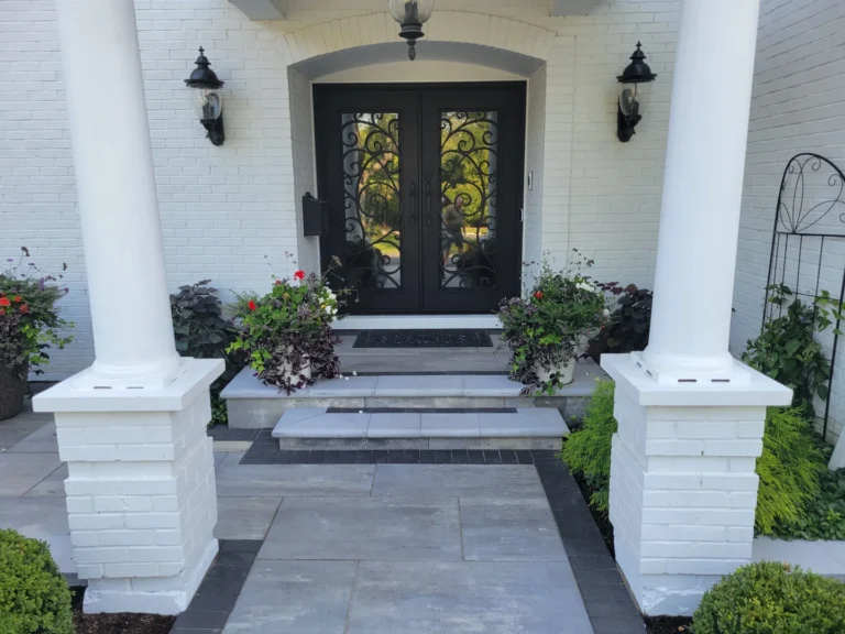 porch brick ideas