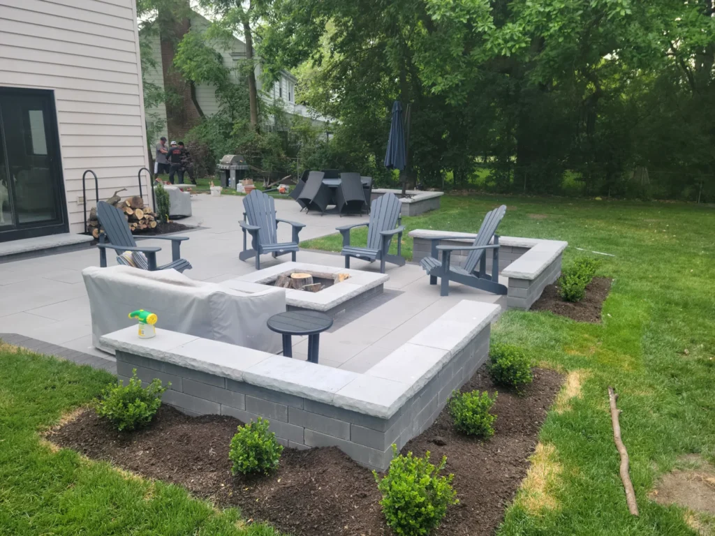 brick patio wall ideas
